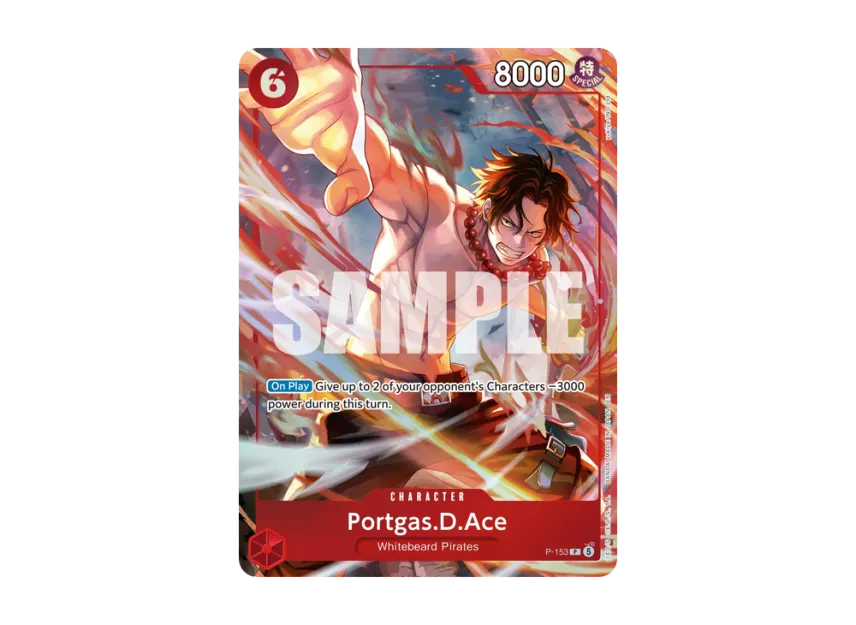 Portgas.D.Ace P [P-153] [EN] (Premium Card Collection "Flame-Flame Fruit Coliseum Edition")