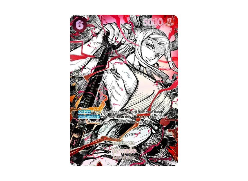 Yamato SR-SPC : Conqueror's Haki Special Card [OP16-098] [EN] (Booster Pack "THE WORLD’S STRONGEST WARRIORS")
