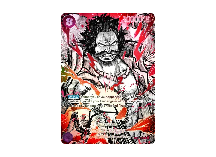 Gol.D.Roger P-SPC : Conqueror's Haki Special Card [P-107] [EN] (Booster Pack "THE WORLD’S STRONGEST WARRIORS")