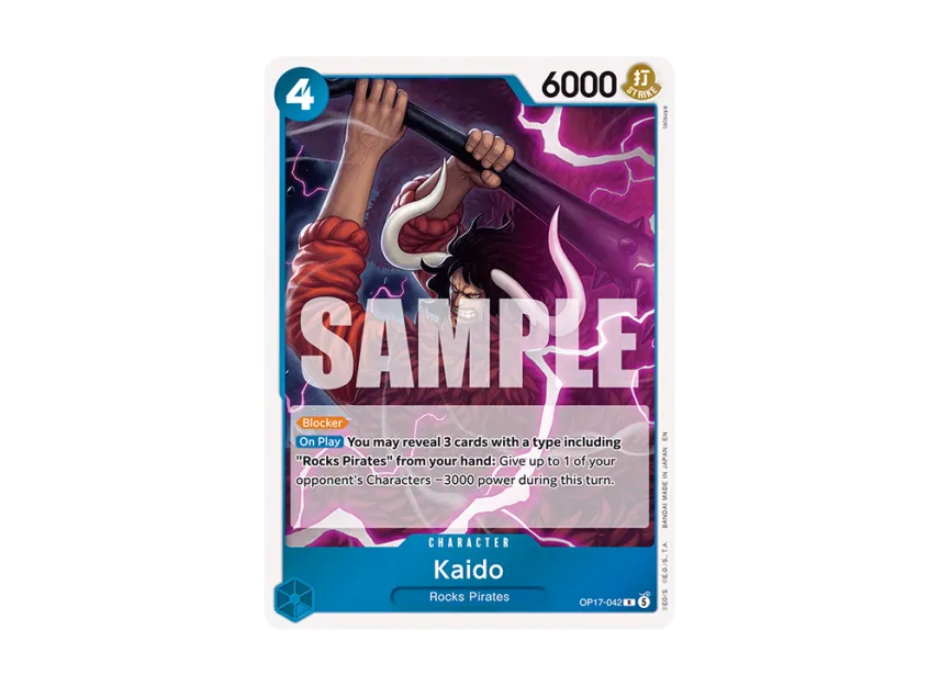Kaido R [OP17-042] [EN] (Booster Pack "THE WORLD’S STRONGEST WARRIORS")