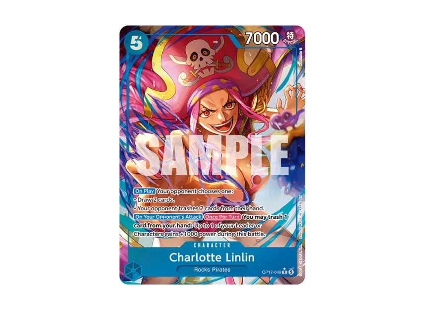 Charlotte Linlin R-P [OP17-049] [EN] (Booster Pack "THE WORLD’S STRONGEST WARRIORS")
