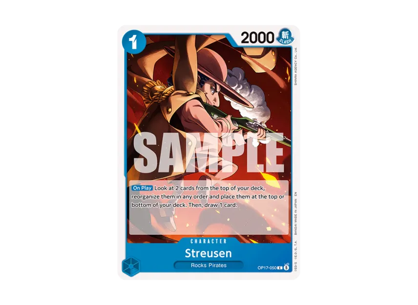 Streusen C [OP17-050] [EN] (Booster Pack "THE WORLD’S STRONGEST WARRIORS")