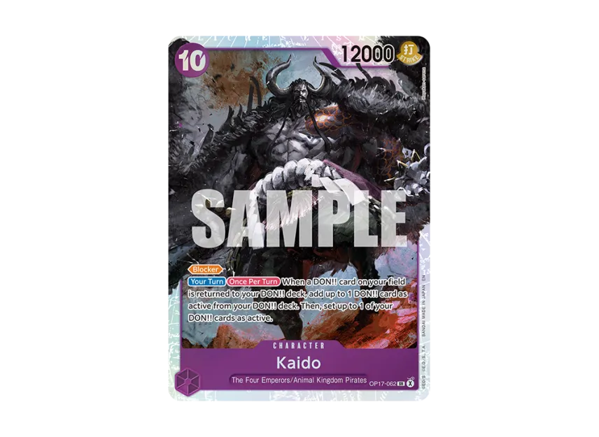 Kaido SR [OP17-062] [EN] (Booster Pack "THE WORLD’S STRONGEST WARRIORS")