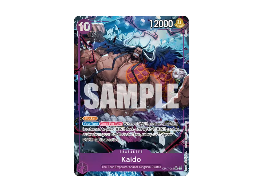 Kaido SR-P [OP17-062] [EN] (Booster Pack "THE WORLD’S STRONGEST WARRIORS")