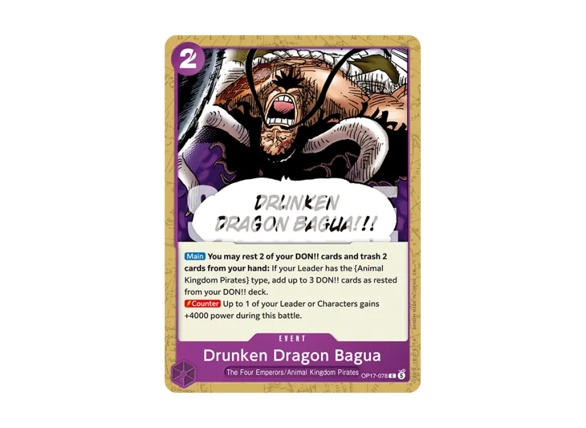 Shuron Hakke C [OP17-078] [EN] (Booster Pack "THE WORLD’S STRONGEST WARRIORS")