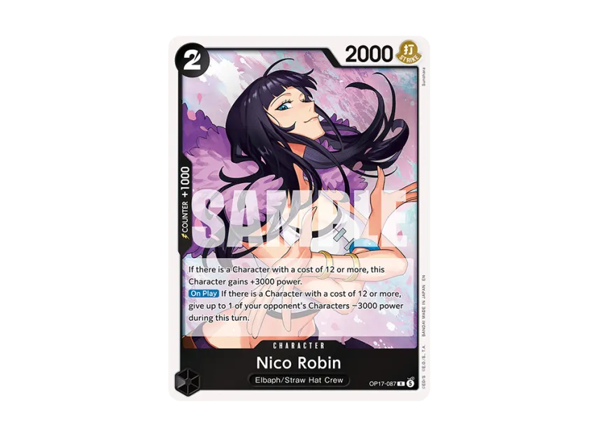 Nico Robin R [OP17-087] [EN] (Booster Pack "THE WORLD’S STRONGEST WARRIORS")