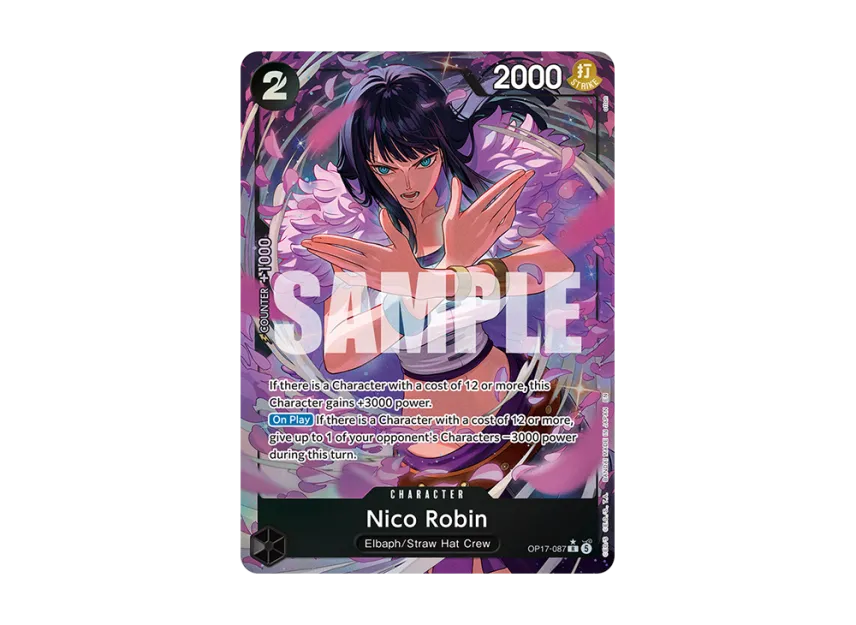 Nico Robin R-P [OP17-087] [EN] (Booster Pack "THE WORLD’S STRONGEST WARRIORS")