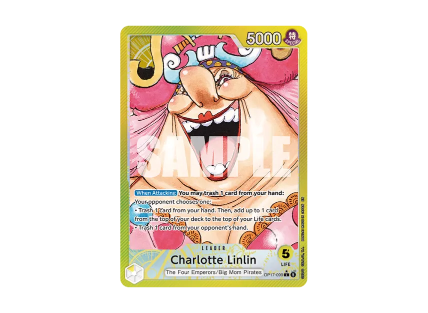 Charlotte Linlin L-P [OP17-099] [EN] (Booster Pack "THE WORLD’S STRONGEST WARRIORS")