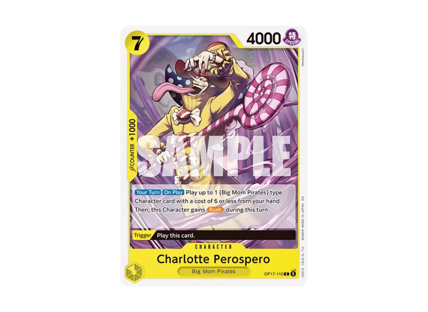 Charlotte Perospero C [OP17-110] [EN] (Booster Pack "THE WORLD’S STRONGEST WARRIORS")
