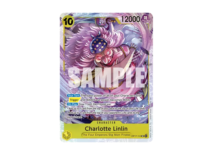 Charlotte Linlin SR [OP17-112] [EN] (Booster Pack "THE WORLD’S STRONGEST WARRIORS")
