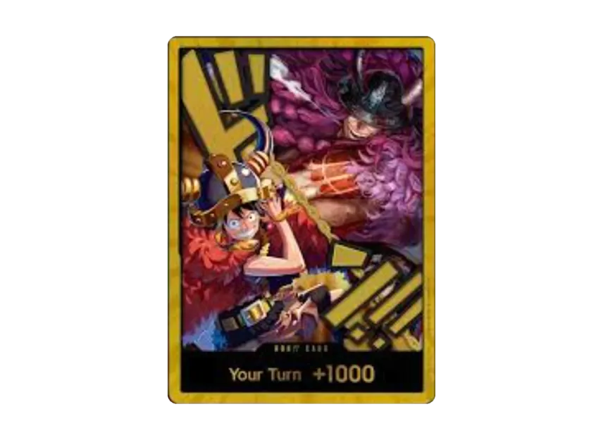 DON!! Card (Luffy / Loki) :Super Parallel (Booster Pack "THE WORLD’S STRONGEST WARRIORS") [EN]