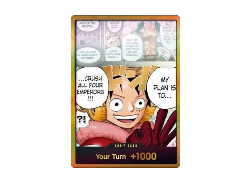 DON!! Card :Super Parallel (Booster Pack "THE WORLD’S STRONGEST WARRIORS") [EN]