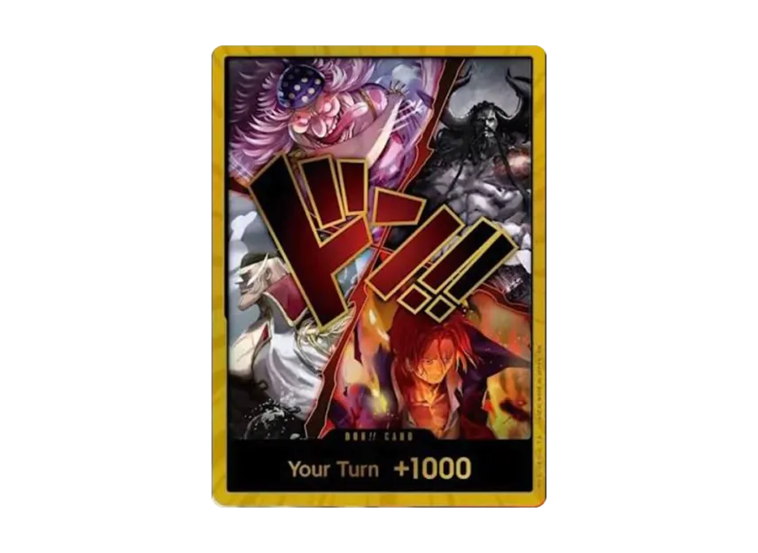 DON!! Card (Four Emperors) :Super Parallel (Booster Pack "THE WORLD’S STRONGEST WARRIORS") [EN]
