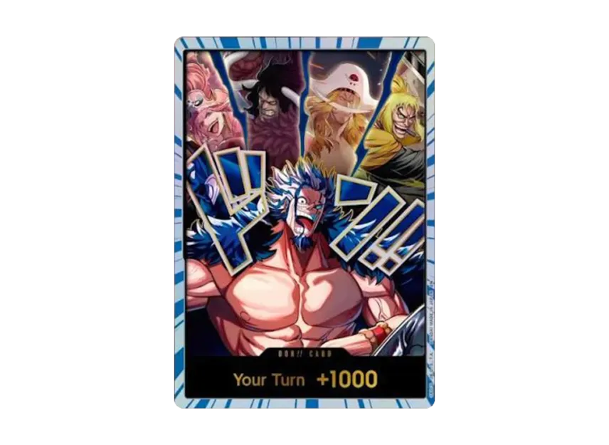 DON!! Card :Gold Text (Rocks Pirates) (Booster Pack "THE WORLD’S STRONGEST WARRIORS") [EN]