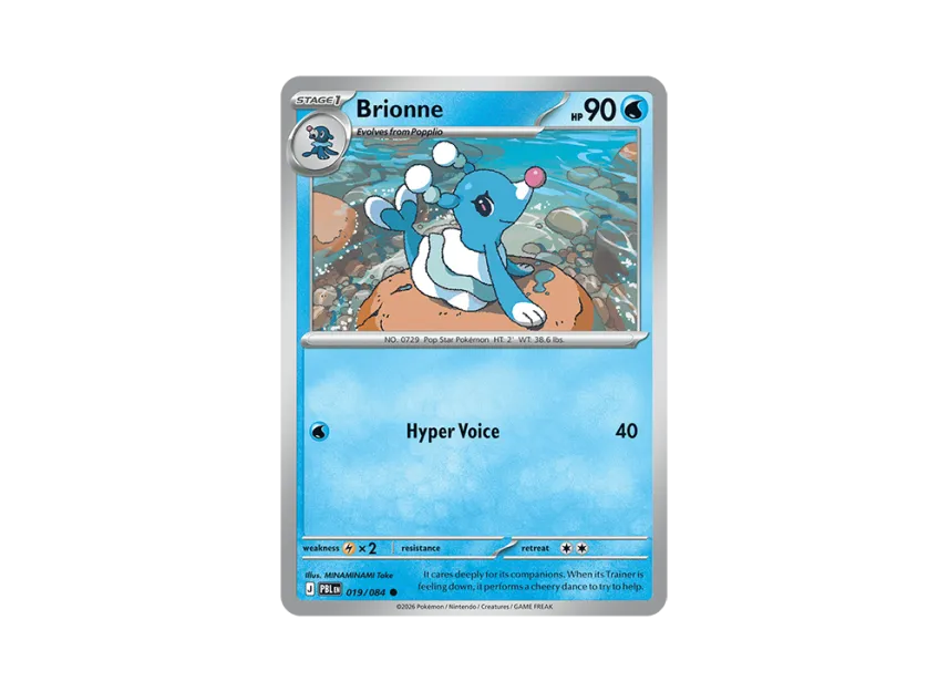 Brionne C [PBL 019/084] [EN] (Mega Evolution "Pitch Black Booster Display Box")