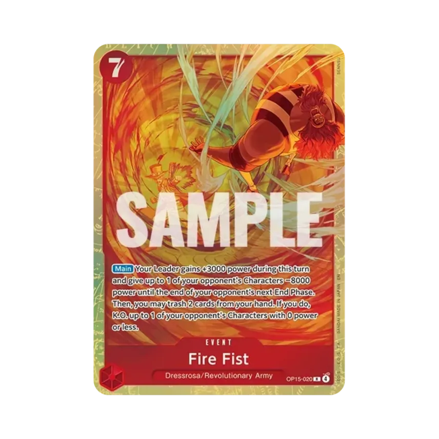 Fire Fist R [OP15-020] [EN] (Premium Card Collection "6 assort vol.2")