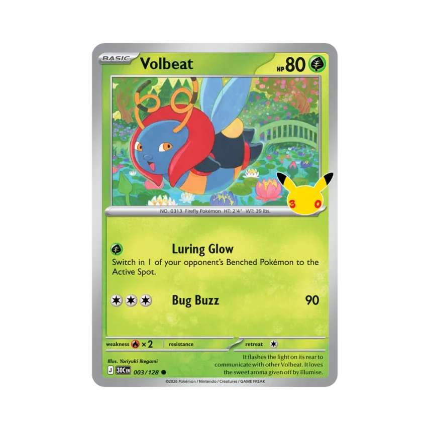 Volbeat C [30C 003/128] [EN] (Elite Trainer Box "30th Celebration")