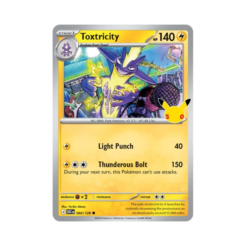 Toxtricity C [30C 060/128] [EN] (Elite Trainer Box "30th Celebration")