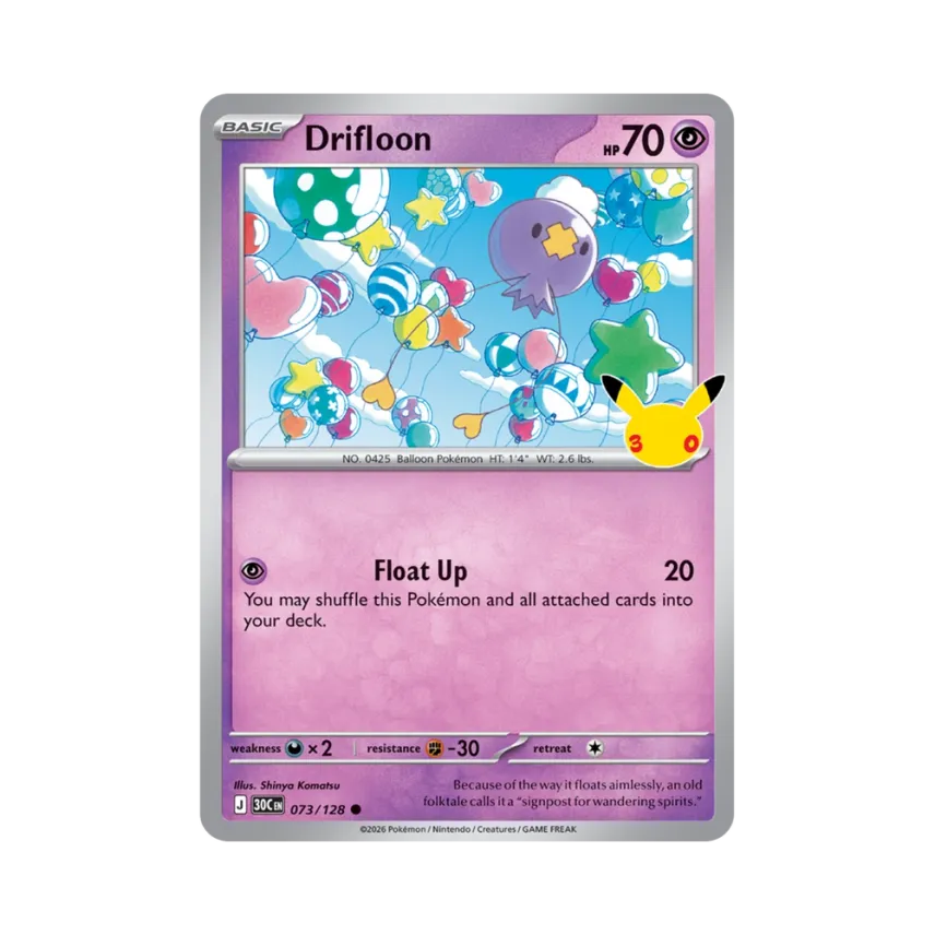 Drifloon C [30C 073/128] [EN] (Elite Trainer Box "30th Celebration")