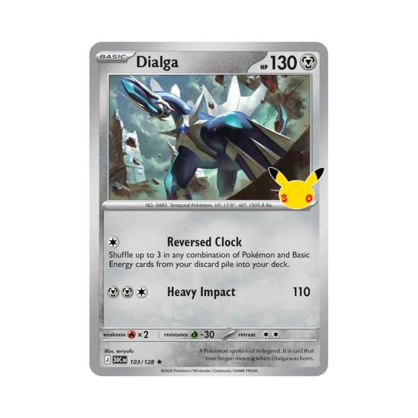 Dialga R [30C 103/128] [EN] (Elite Trainer Box "30th Celebration")