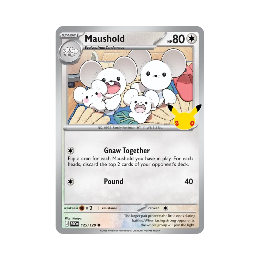 Maushold C [30C 125/128] [EN] (Elite Trainer Box "30th Celebration")