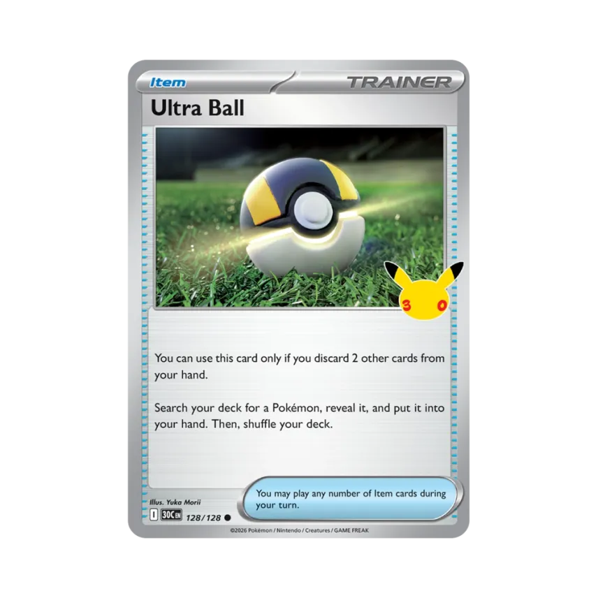 Ultra Ball C [30C 128/128] [EN] (Elite Trainer Box "30th Celebration")