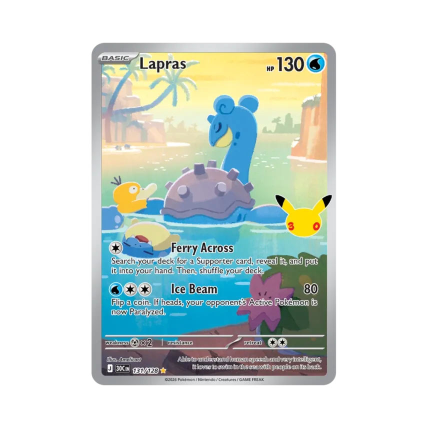 Lapras IR [30C 131/128] [EN] (Elite Trainer Box "30th Celebration")