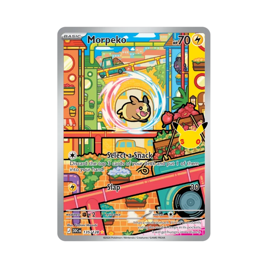 Morpeko IR [30C 135/128] [EN] (Elite Trainer Box "30th Celebration")