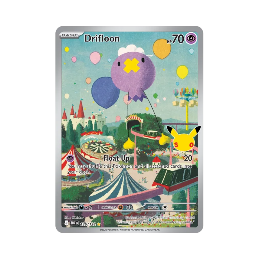 Drifloon IR [30C 136/128] [EN] (Elite Trainer Box "30th Celebration")