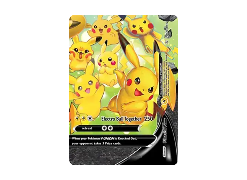 Pikachu V-UNION (Bottom Right) P [SWSH142] (Sword & Shield "Promotional Card")