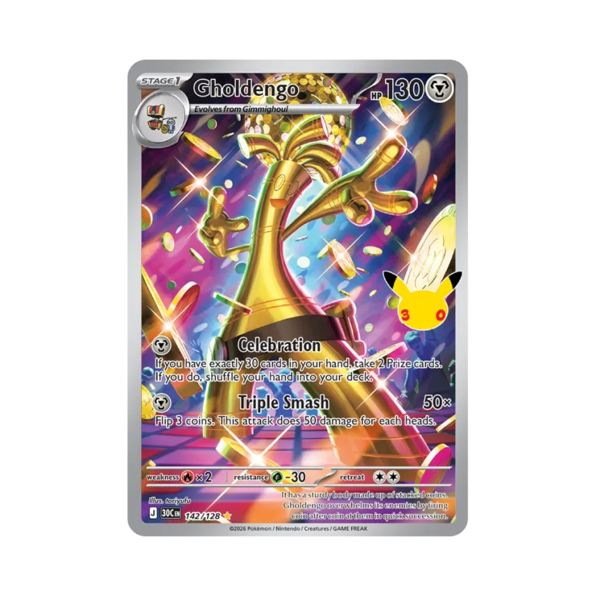 Gholdengo IR [30C 142/128] [EN] (Elite Trainer Box "30th Celebration")