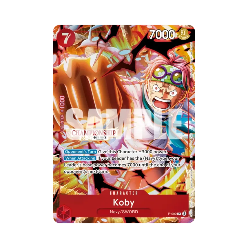 Koby P [P-092] [EN] (Promotional Card "CS 26-27 Event Pack")