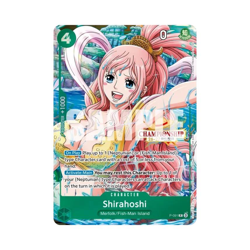Shirahoshi P [P-091] [EN] (Promotional Card "CS 26-27 Event Pack")