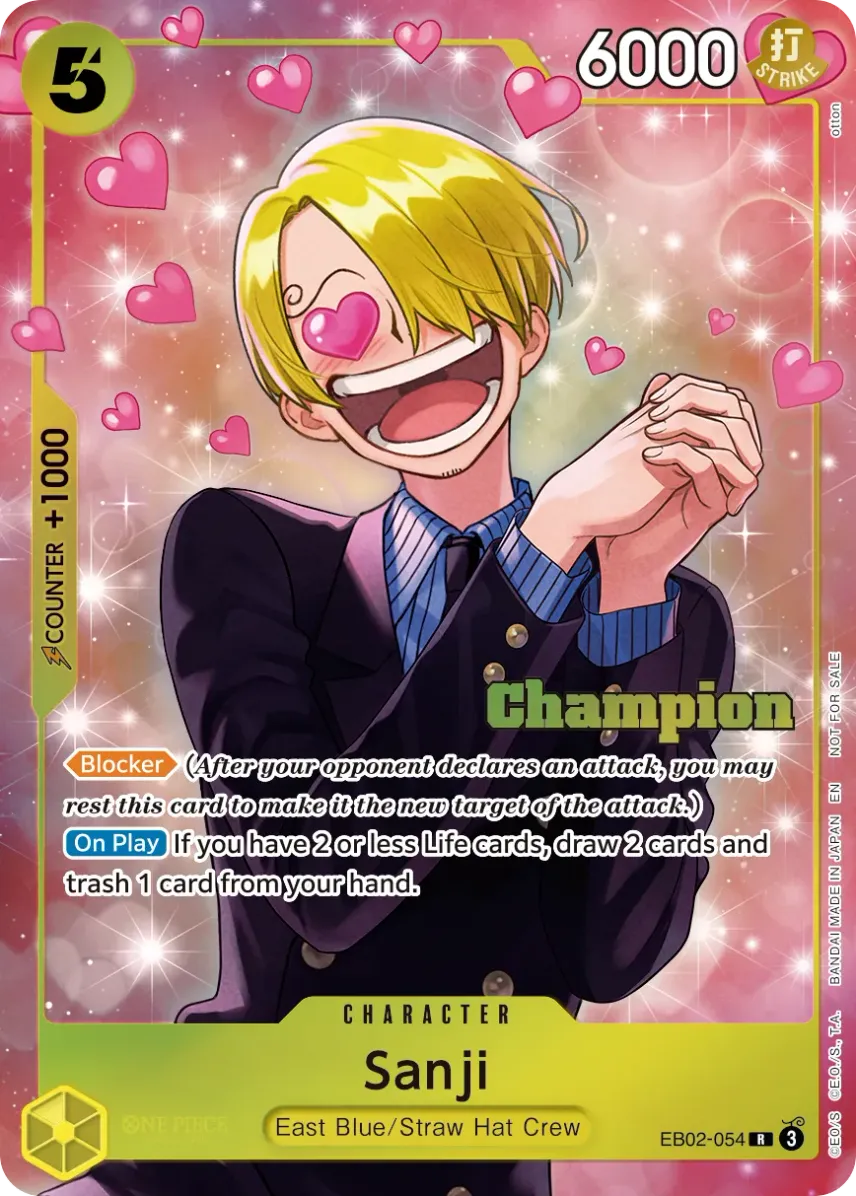 Sanji R [EB02-054] [EN] (Promotional Card "CS 26-27 Winner Card Set Vol.1")