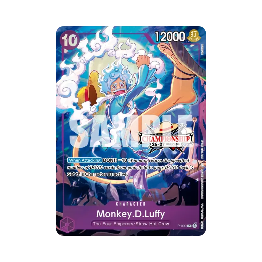 Monkey.D.Luffy P [P-099] [EN] (Promotional Card "CS 26-27 Event Pack Finalist Ver.")