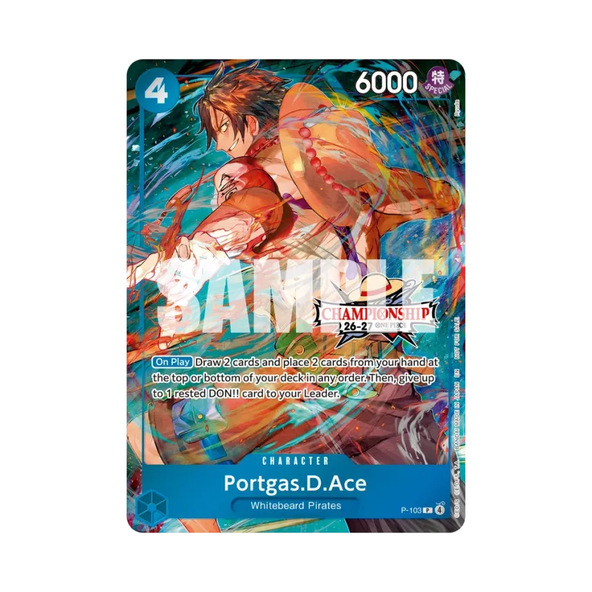 Portgas.D.Ace P [P-103] [EN] (Promotional Card "CS 26-27 Celebration Pack")