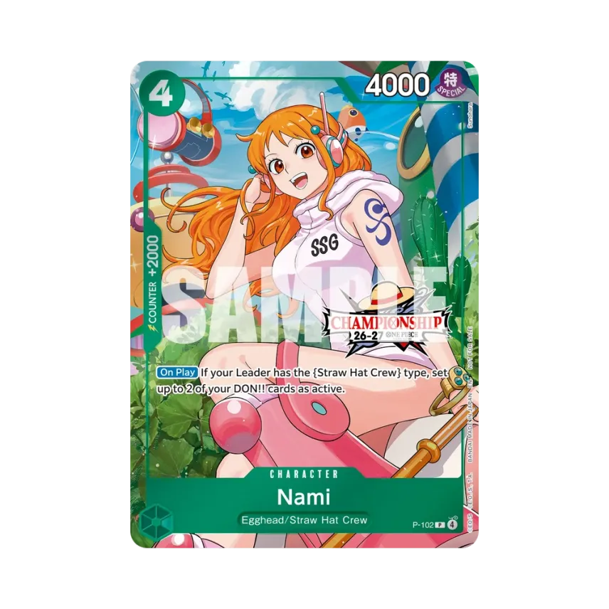 Nami P [P-102] [EN] (Promotional Card "CS 26-27 Celebration Pack")
