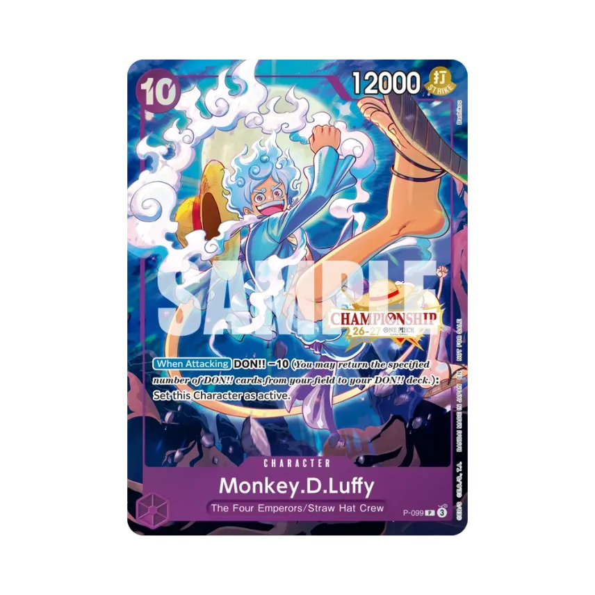 Monkey.D.Luffy P [P-099] [EN] (Promotional Card "CS 26-27 Event Pack")