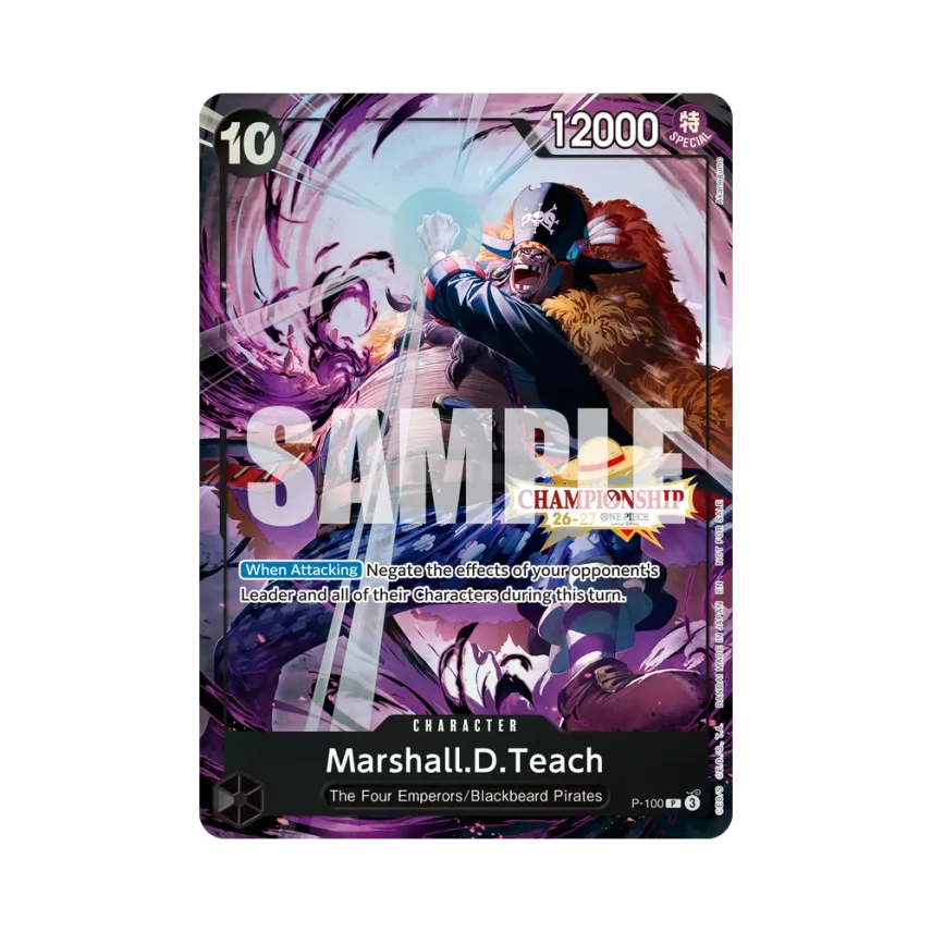 Marshall.D.Teach P [P-100] [EN] (Promotional Card "CS 26-27 Event Pack")