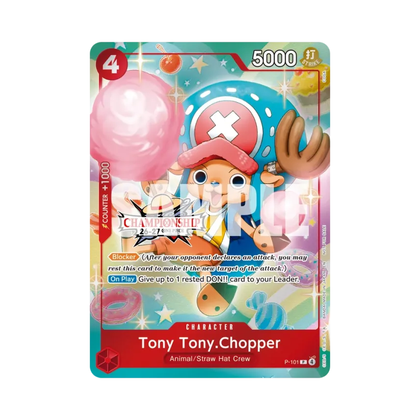 Tony Tony.Chopper P [P-101] [EN] (Promotional Card "CS 26-27 Celebration Pack")