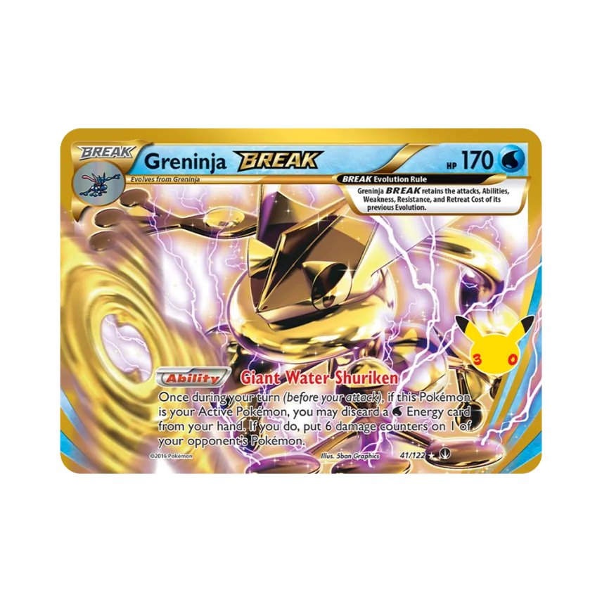 Greninja BREAK [122-30TH-CELEBRATION 41/122] [EN] (Elite Trainer Box "30th Celebration")