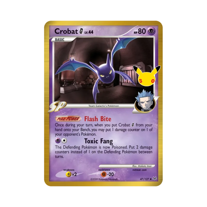 Crobat G [127-30TH-CELEBRATION 47/127] [EN] (Elite Trainer Box "30th Celebration")