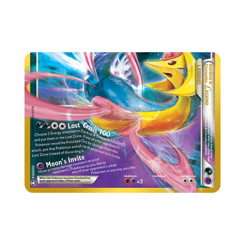 Darkrai & Cresselia LEGEND [102-30TH-CELEBRATION 100/102] [EN] (Elite Trainer Box "30th Celebration")