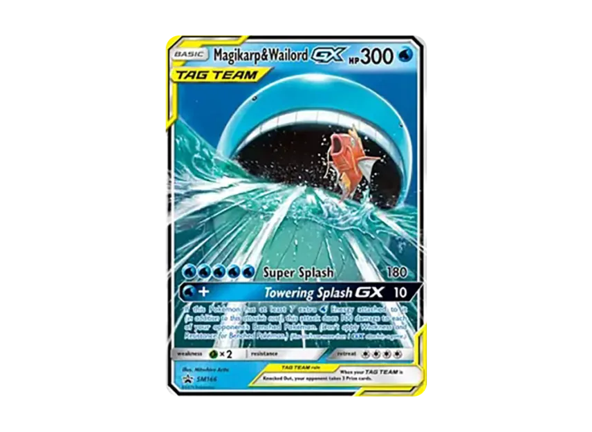 Magikarp & Wailord GX P [SM166] (Sun & Moon "Promotional Card")