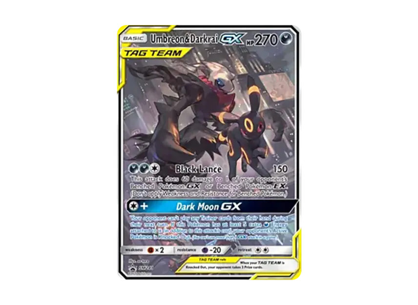 Umbreon & Darkrai GX P [SM241] (Sun & Moon "Promotional Card")