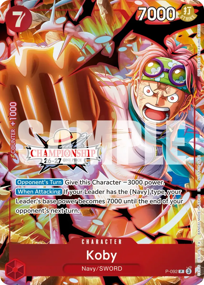 Koby P [P-092] [EN] (Promotional Card "CS 26-27 Event Pack Finalist Ver.")