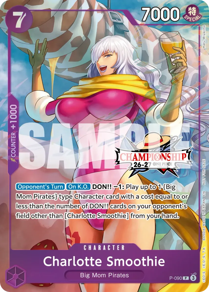 Charlotte Smoothie P [P-090] [EN] (Promotional Card "CS 26-27 Event Pack Finalist Ver.")