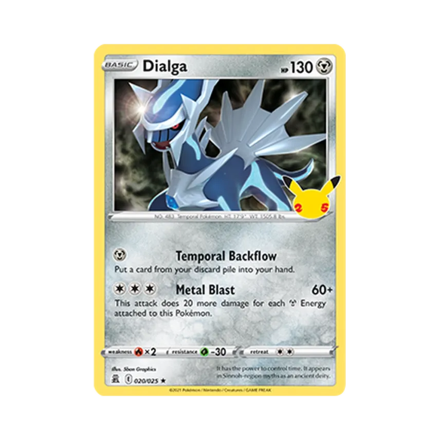 Dialga R [SWORD-SHIELD-CELEBRATIONS 020/025] [EN] (Sword & Shield "Celebrations")