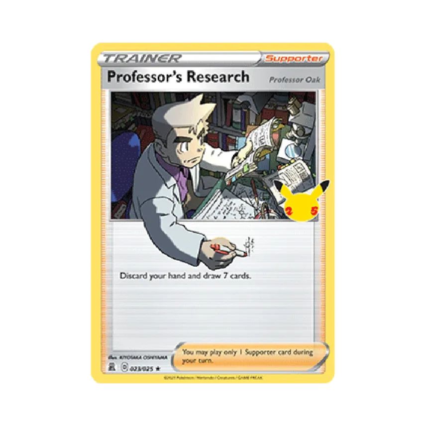 Professor’s Research R [SWORD-SHIELD-CELEBRATIONS 023/025] [EN] (Sword & Shield "Celebrations")