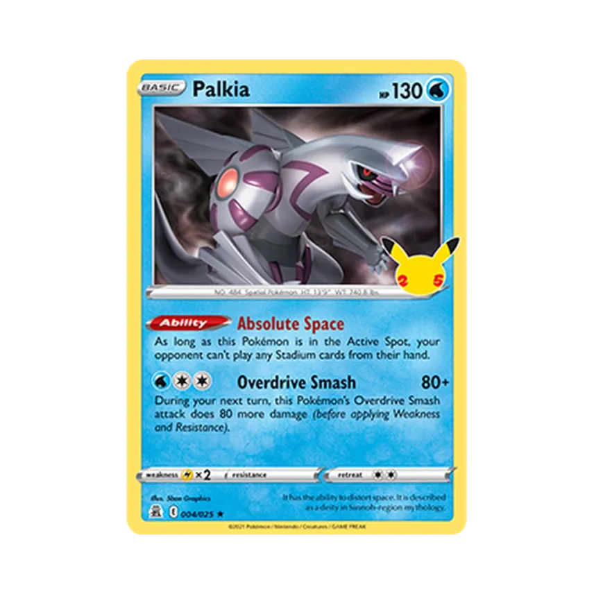 Palkia R [SWORD-SHIELD-CELEBRATIONS 004/025] [EN] (Sword & Shield "Celebrations")